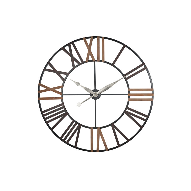 Oversized  Seal Beach 120cm Skeleton Wall Clock