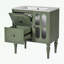 Ensemble de meuble-lavabo à structure en bois avec lavabo en résine et 2 tiroirs-1984366934