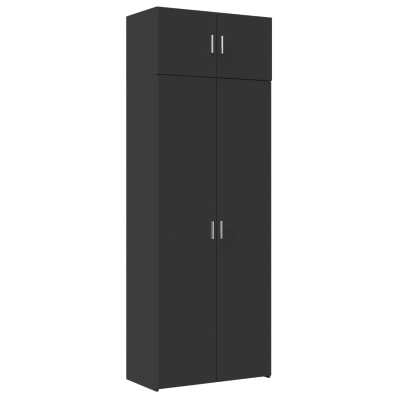 Keels 80cm Sideboard, Sonoma Oak, 225cm H x 80cm W x 42.5cm D