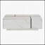 Table basse rectangulaire à plateau coulissant double avec tiroirs et rangement caché pour les salons modernes-197032584