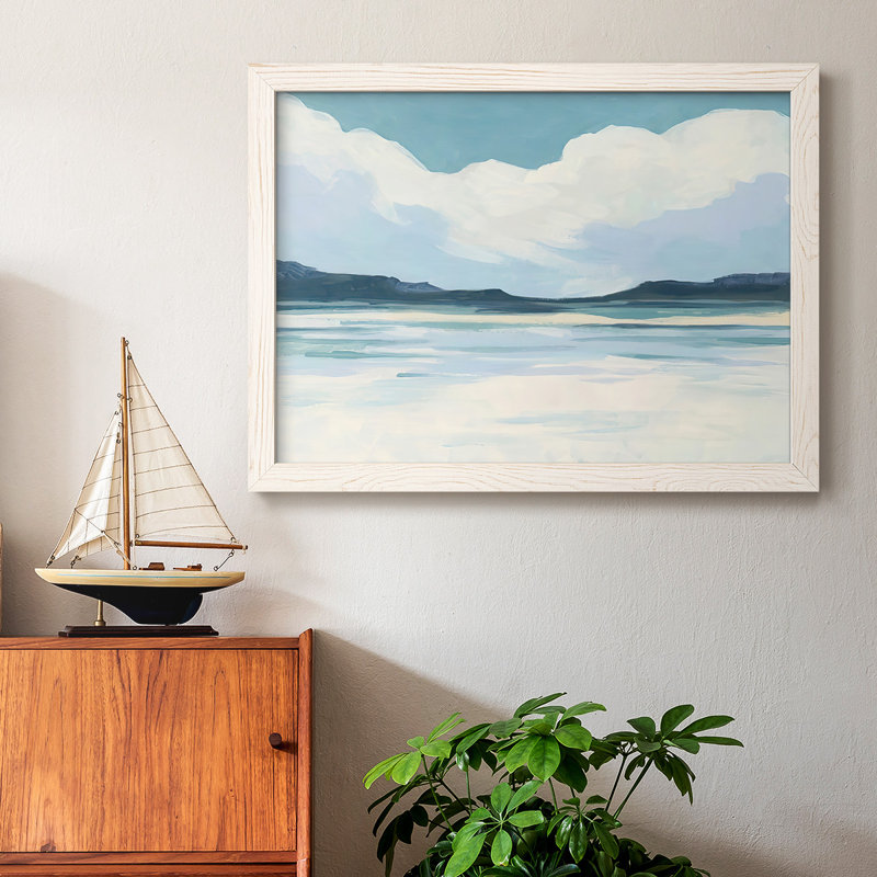 Crème Coastline II, H 26 po x l 38 po, Blanc