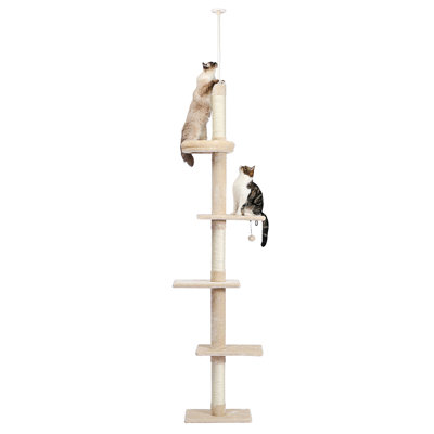 Tour pour chat interactive à 5 niveaux
