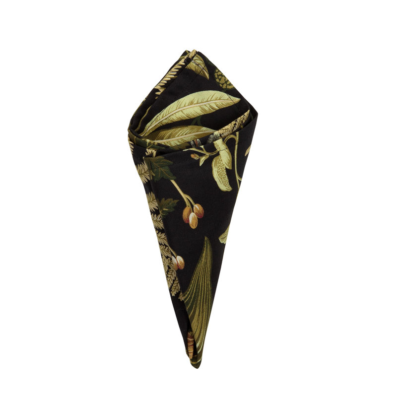 Tahitian 100% Cotton Floral Square Napkin