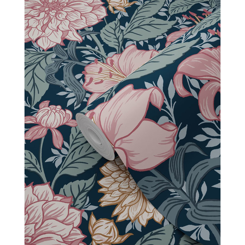 Double rouleau Chalmer Floral, Multicolore
