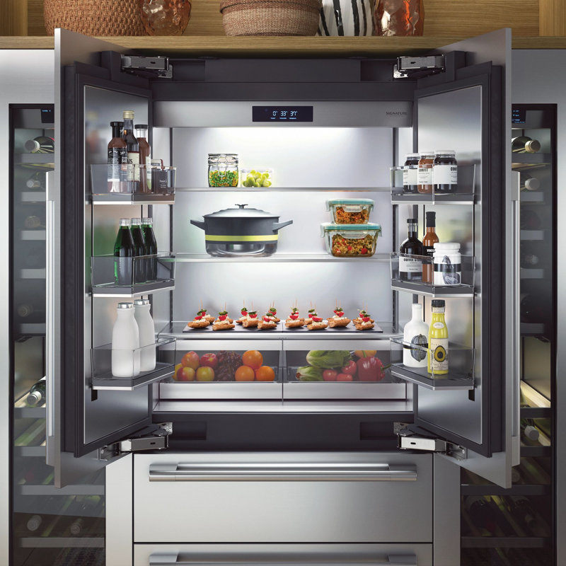 36" Integrated French Door Refrigerator