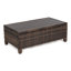 Ensemble de conversation modulaire en rotin pour 3 personnes avec coussins Parkhurst-1982809396