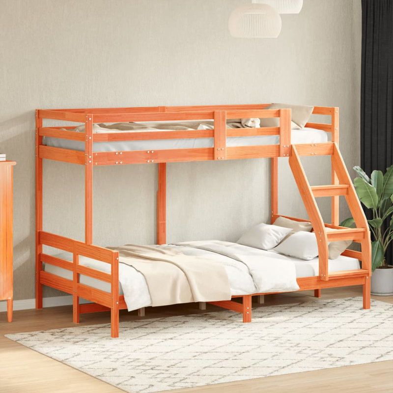 Broncho Standard Bed, DE Size - 120 x 200 cm, Wax Brown