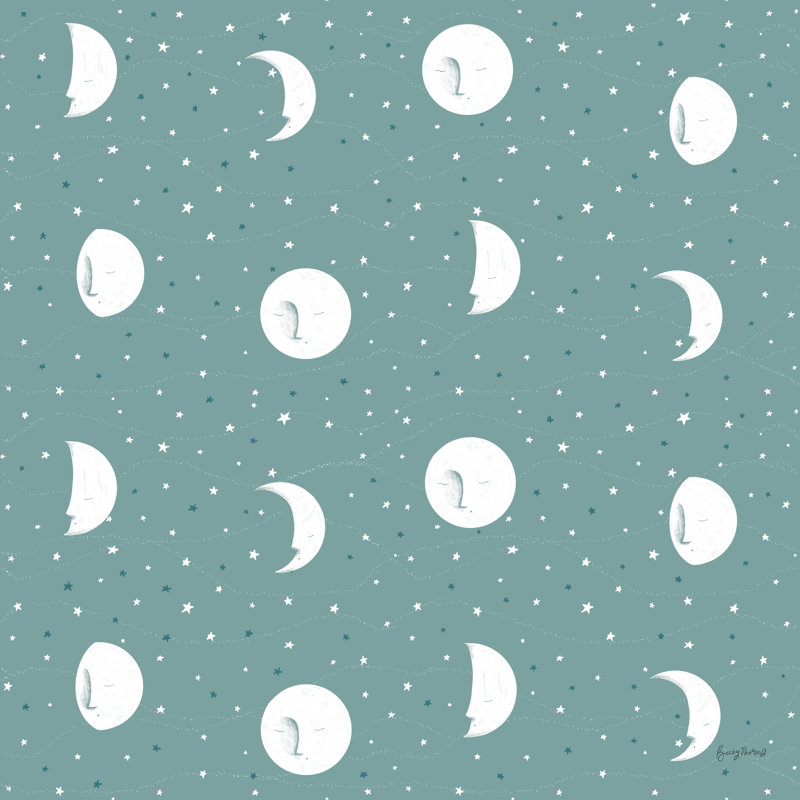 Sweet Dreams Bunny Pattern IVB by Becky Thorns - Wrapped Canvas Painting, 122cm H x 122cm W x 3.8cm D