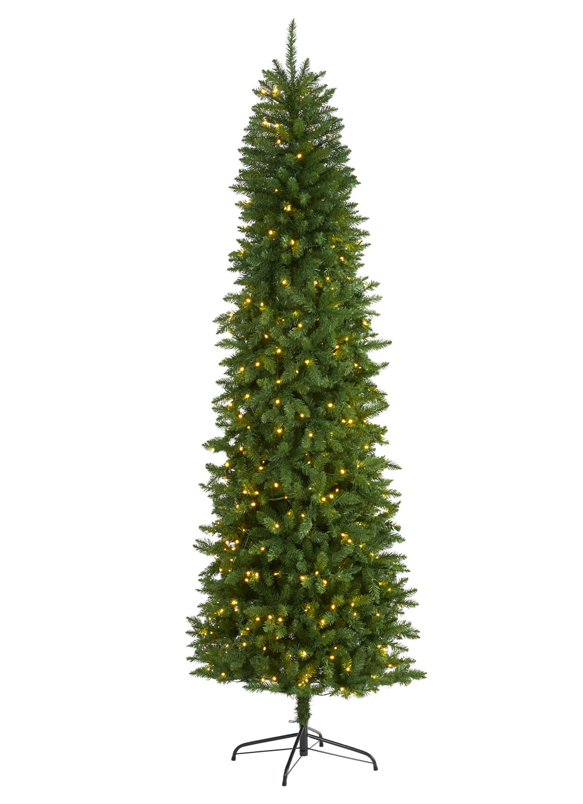 Lighted Artificial Christmas Tree, 7.5' H