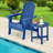 High-Density Polyethylene (HDPE) Round Side Table-358535049-356150598