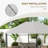 Outsunny Polyester for Gazebo-96628366