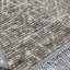 Hand Knotted Wool Geometric Area Rug in Beige-87952379
