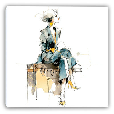Art doré sur toile tendue Golden Grace