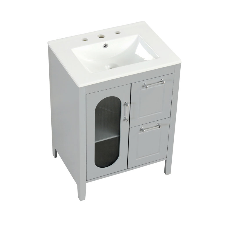Riloh 24'' Single Bathroom Vanity with Top