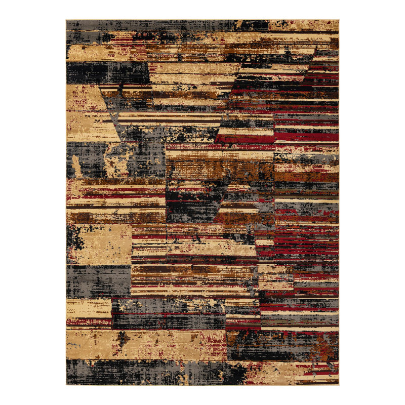 Knowle Geometric Indoor Rug, Rectangle 9' x 12'