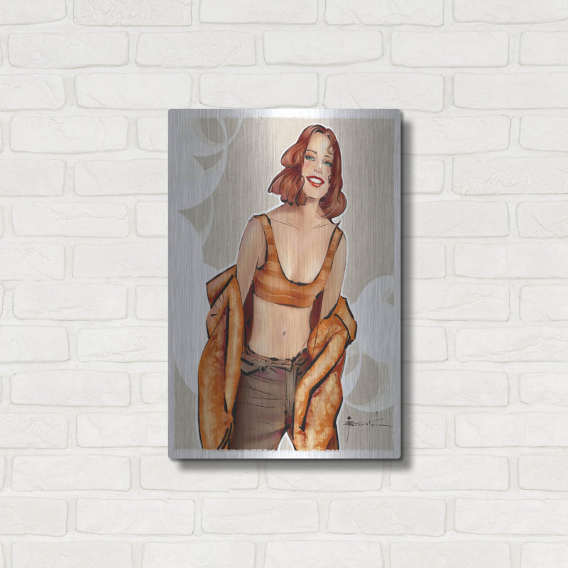 «Cinnamon Girl» par TM Borenstein, H 24 po x l 16 po