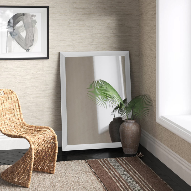 Gollu Engineered Wood Mirror, 66" x 31", Silver