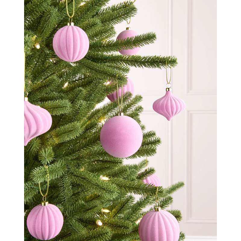 25cm Polystyrene Bauble, pink