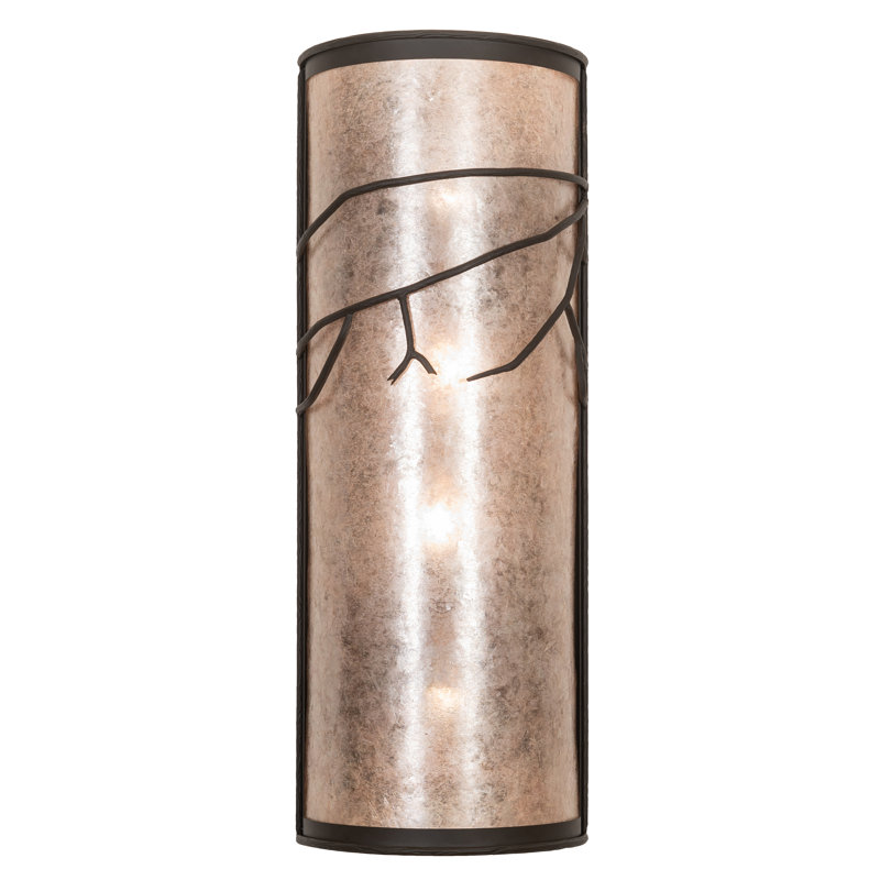 2 - Light Flush Mounted Sconce
