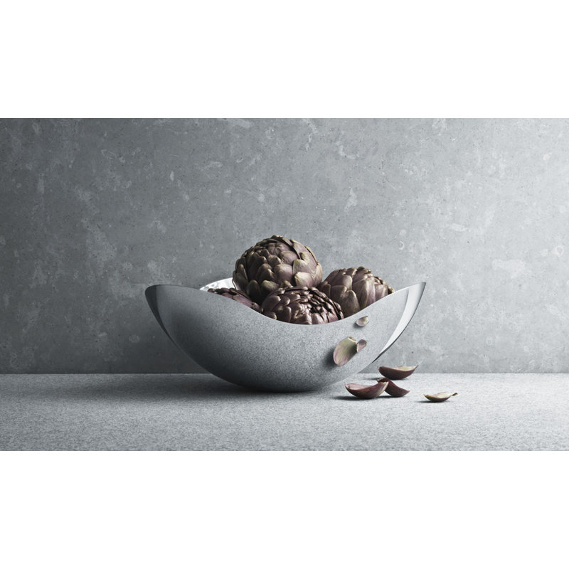 Bloom Fruit Bowl, Mirror Polished