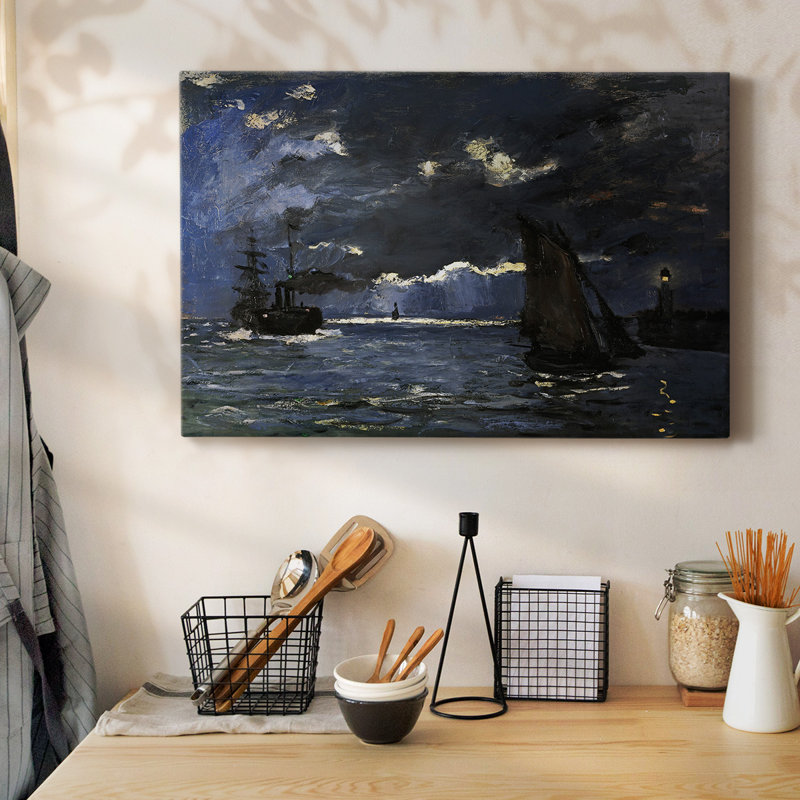 Monet - Toile tendue avec châssis, H 12 po x l 18 po