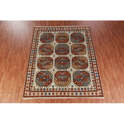 Geometric Traditional Oriental Area Rug 8x10