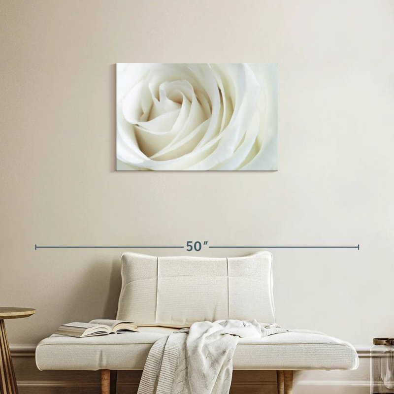 Rose en soie Harnek, H 20 po x l 30 po