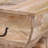 vidaXL Coffee Table Rustic Barrel-Shaped, Fully Handmade, 34.6''x19.7''x15.7'', Solid Mango Wood