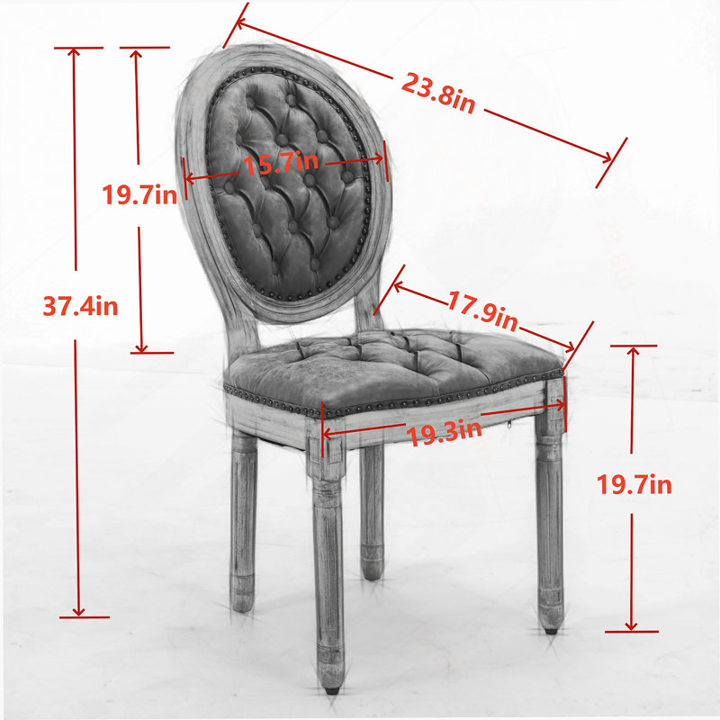 Cadre en bois massif de style français, peinture antique, boucle en PU tirée à la main