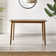 Drea Solid Wood Dining Table - 4 Seater Dining Table - Traditional Rustic Farmhouse Kitchen Style