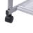 Simlai 44" H 4 Tier Free Standing Magazine Rack with Casters
