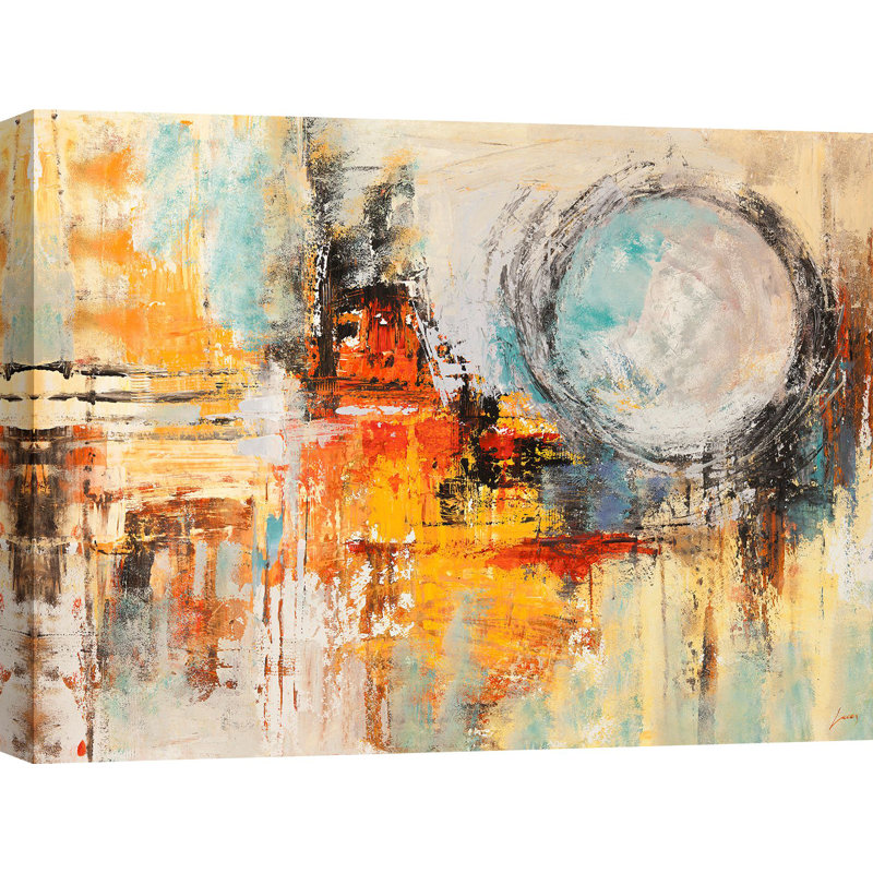 Morning Reflections by Lucas - Wrapped Canvas Painting, 70cm H x 100cm W
