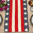 Consuella Patriotic American Flag Table Runner Handmade Beaded Dining Table Runner for Christmas Decor-1899623452