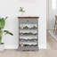 Wine Rack Solid Mahogany Wood 55x23x85 cm