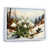 Cadre flottant blanc
