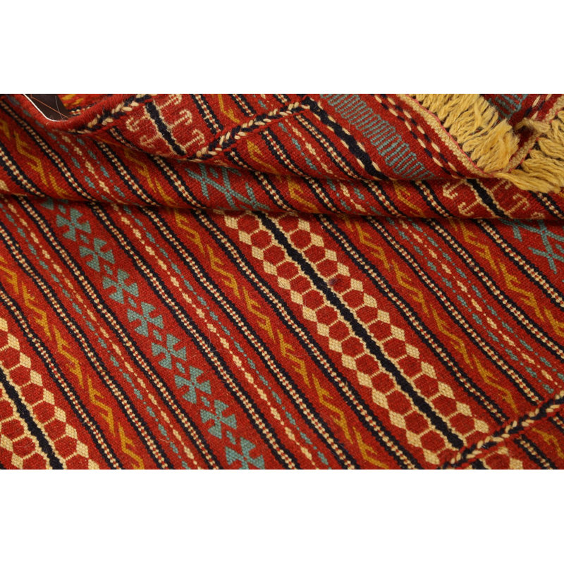 Tapis rayé kilim 3 x 5