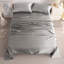 Ensemble de draps en satin 4 pièces Luxury-106800621-106800615