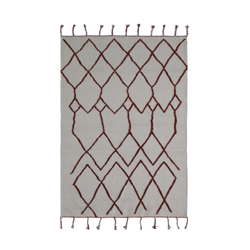 Trumbull Geometric Hand Woven Area Rug, Rectangle 200 x 290cm