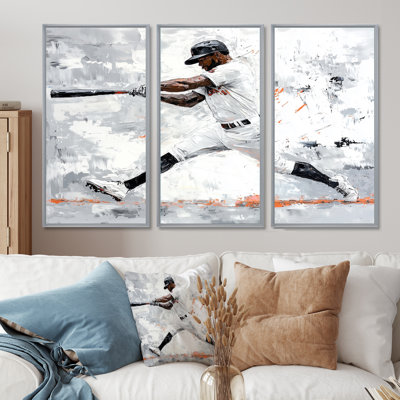 Shortstop Play Baseball - Ensemble de décoration murale baseball sport