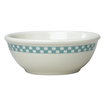 Diner Check Nappy Bowl