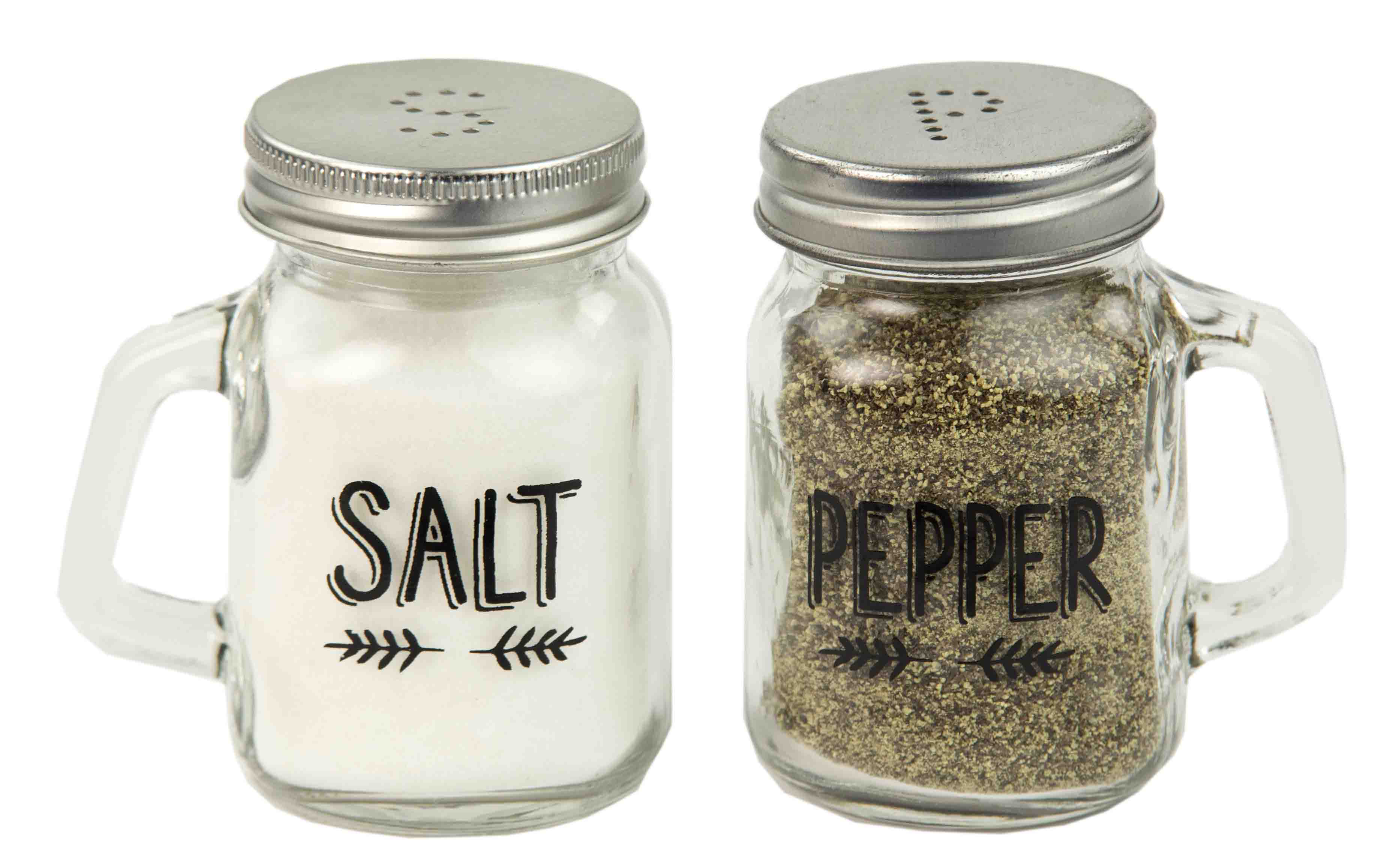 Dierdra Glass Salt And Pepper Shaker Set