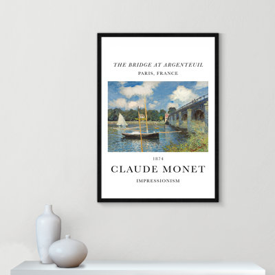 Pont à Argenteuil par Claude Monet