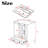 24" Farmhouse Bathroom Vanity With Sink, Sliding Barn Door Small Single Vanity Set-709127477
