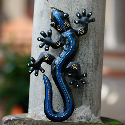 Handmade Boho Landscape & Nature Wall Decor on Metal