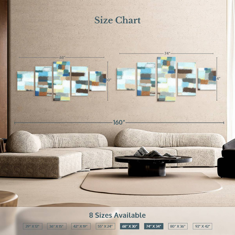 So Many Chances, 30" H x 68" W
