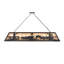 72" Long Train Oblong Pendant
