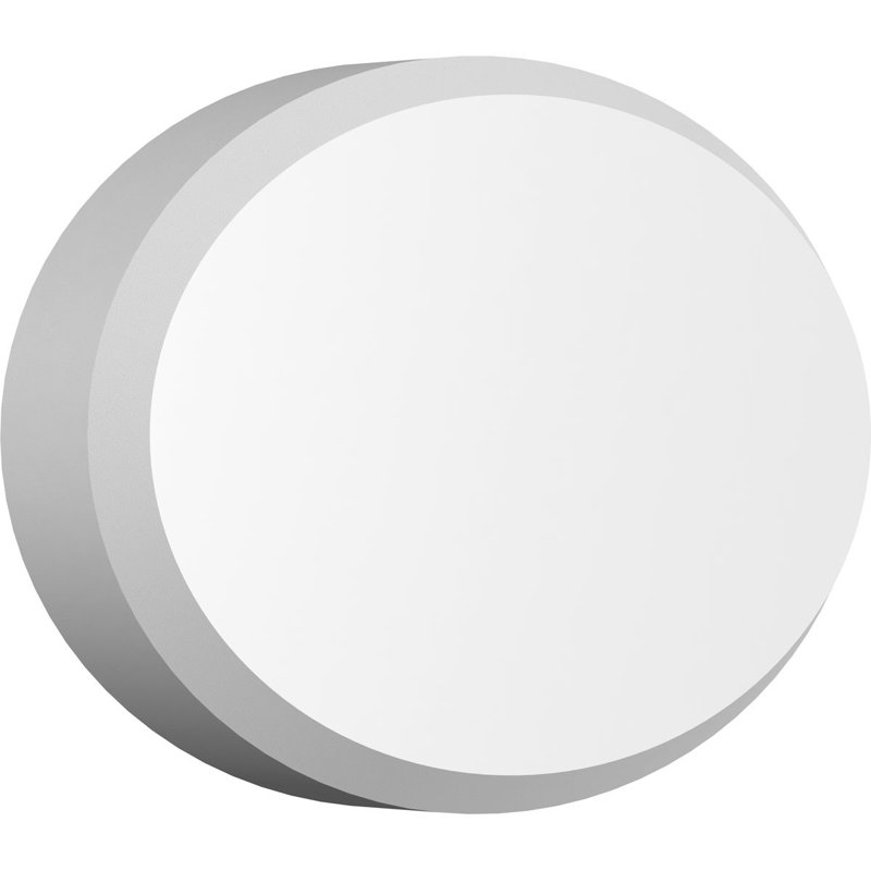Rosette standard Dalton avec bord biseauté (paquet de 4), H 4,75 po x l 7 po x P 1 po