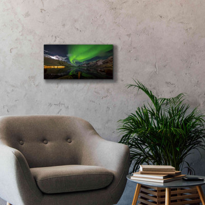 «Northern Lights 1» par Epic Portfolio, impression sur toile Giclée