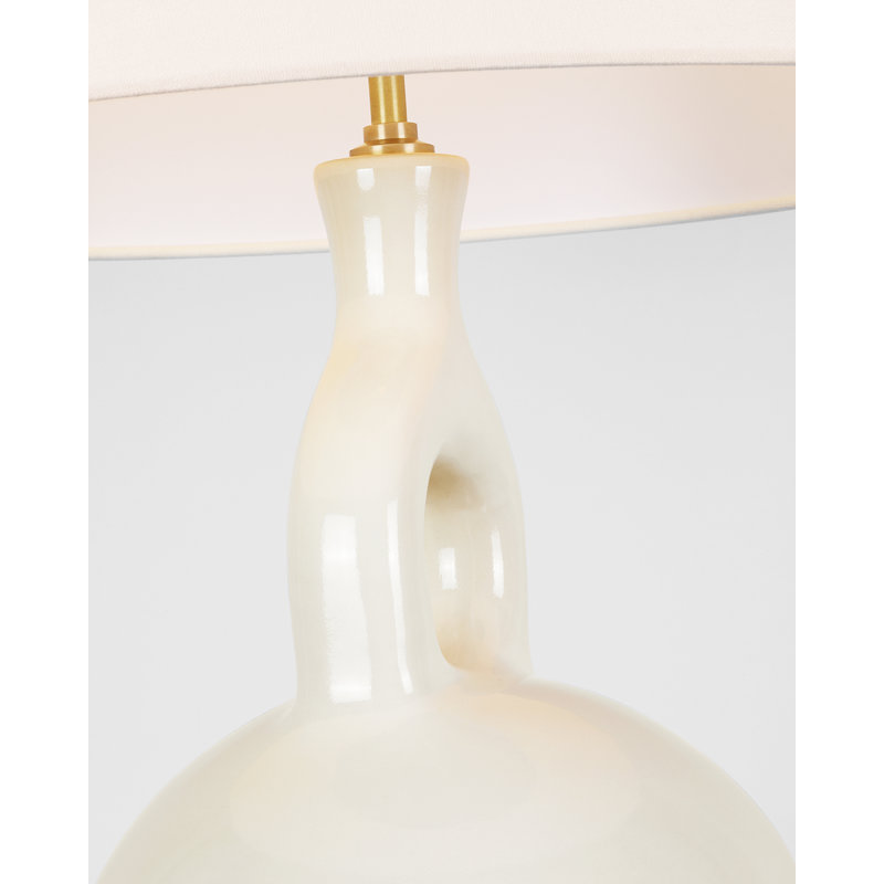 Lamu Table Lamp, Ivory