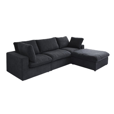 Kenda 4 - Piece Slipcovered Sectional